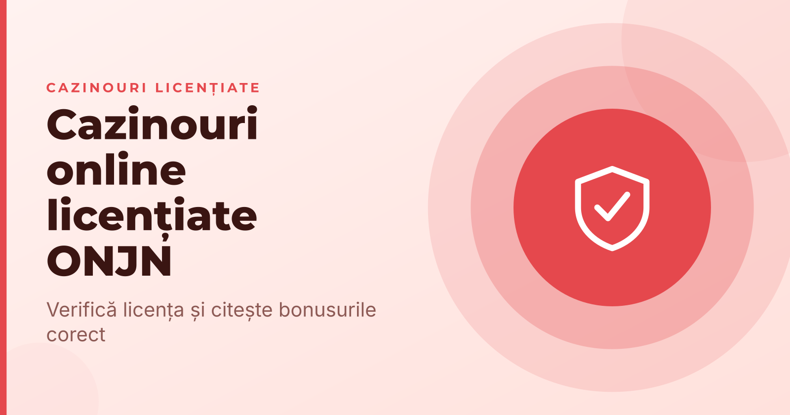 Cazinouri online licențiate ONJN în 2026: ghid pentru bonusuri verificate